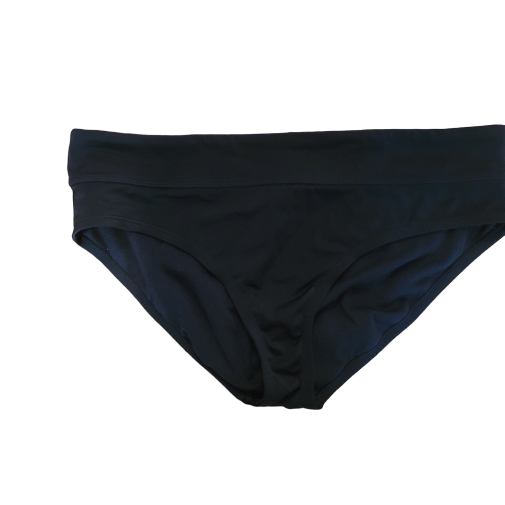 Women's Nike Bikini bottoms.  Black. Size Large